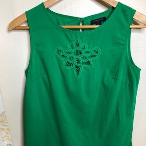 Banana republic green shirt size xs